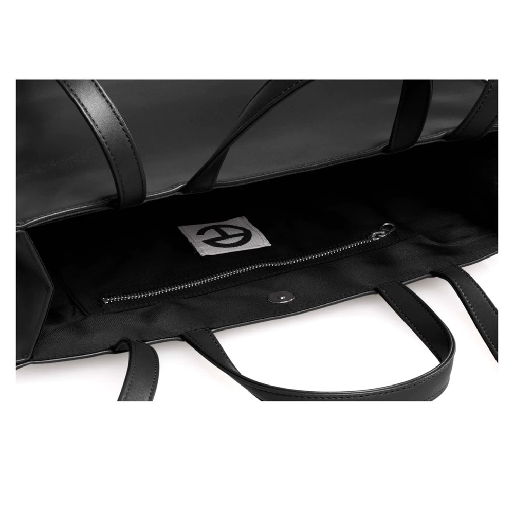 Telfar - Medium Black Shopping Bag Authentic & Iconic View 3
